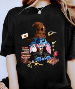 Disney Stitch Witch Shirt, Stitch Wizard Shirt