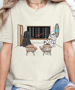 Star Wars Darth Vader Those Were The Droids Classroom Doodle Shirt