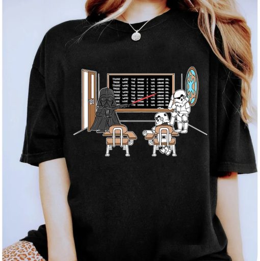 Star Wars Darth Vader Those Were The Droids Classroom Doodle Shirt