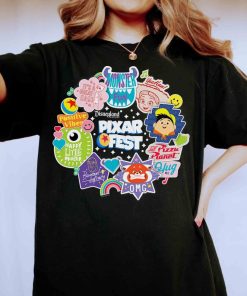 Disney Pixar Fest Characters T-shirt, Inside Out, Monster Inc