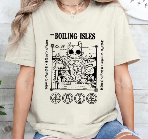 Vintage The Boiling Isles The Owl House Shirt, The Owl House Tshirt