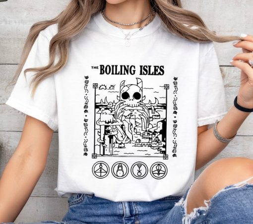 Vintage The Boiling Isles The Owl House Shirt, The Owl House Tshirt