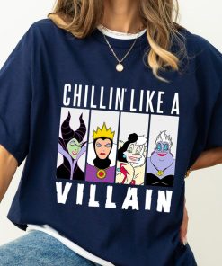 Disney Chillin Like A Villain Gang Ursula Evil Queen Cruella Maleficen