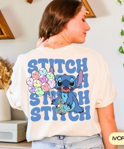 Comfort Colors® Disney Stitch Est. 2002 Shirt, Stitch Front & Back