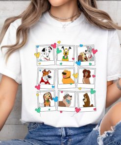 Disney Dogs Mickey Balloon Shirt, Dog Lovers T-Shirt, Dug, Pluto, Nana