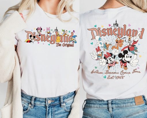 Disneyland The Original 2024 Shirt, Mickey and Friends Shirt