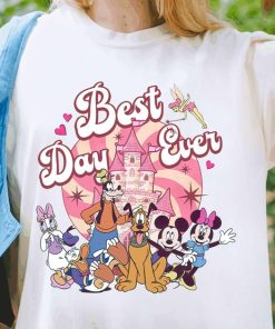 Disney Mickey And Friends Best Day Ever Shirt, Disney Castle T-shirt