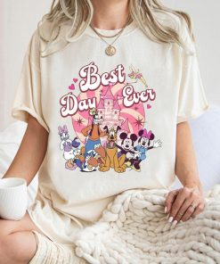 Disney Mickey And Friends Best Day Ever Shirt, Disney Castle T-shirt