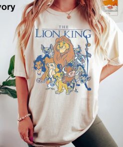 Comfort Colors Vintage Disney The Lion King Shirt