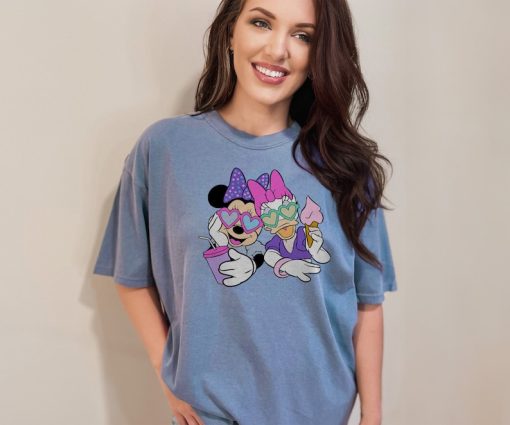 Comfort Colors® Cute Cartoon Mice T-Shirt, Summer Style