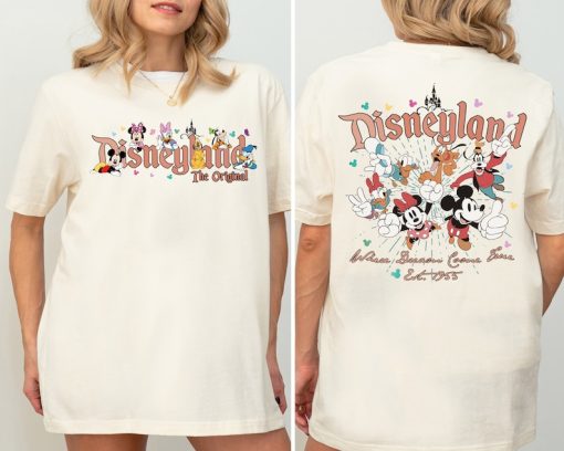 Disneyland The Original 2024 Shirt, Mickey and Friends Shirt