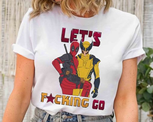 Vintage Marvel X-Men Deadpool and Wolverine Lfg 2024 T-shirt