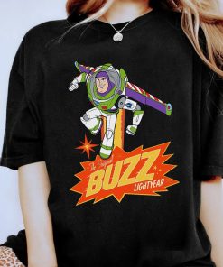 Disney Pixar Toy Story Buzz Lightyear Vintage Poster Shirt