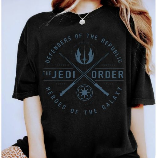 Star Wars The Clone Wars Jedi Order Emblem Graphic Shirt