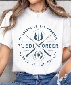 Star Wars The Clone Wars Jedi Order Emblem Graphic Shirt