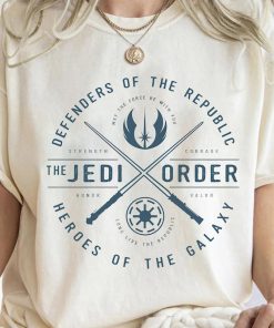 Star Wars The Clone Wars Jedi Order Emblem Graphic Shirt