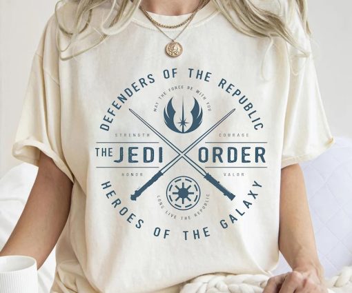 Star Wars The Clone Wars Jedi Order Emblem Graphic Shirt