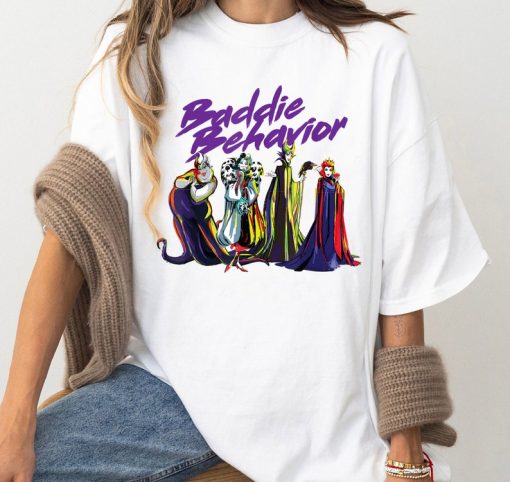 Disney Villains Baddie Behavior Shirt