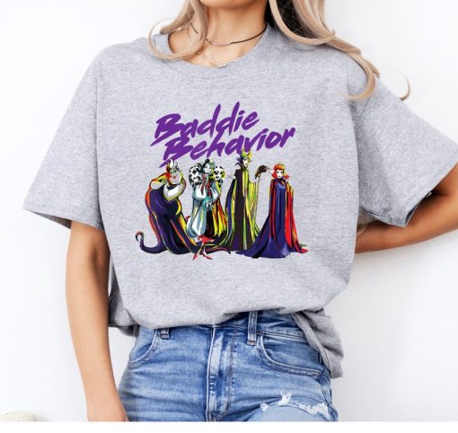 Disney Villains Baddie Behavior Shirt