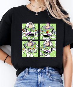 Cute Buzz Lightyear Portrait Shirt, Disney Toy Story Retro T-Shirt