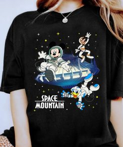 Vintage Space Mountain Shirt, Disney Mouse And Friends Space Shirt