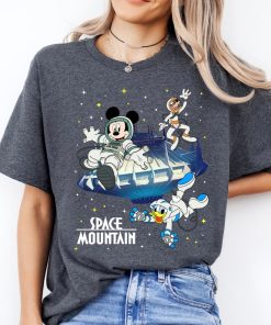 Vintage Space Mountain Shirt, Disney Mouse And Friends Space Shirt