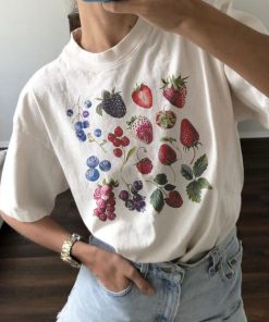 Berry Species Aesthetic Fruit T-shirt Comfort Colors Graphic Tee Fruit