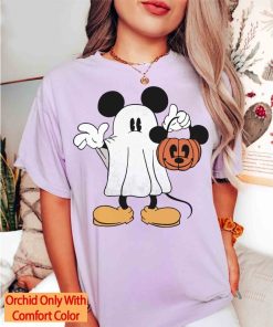 Mickey Mouse Costume Boo Horror Halloween Comfort Colors T-shirt