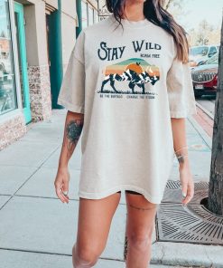 Comfort Colors® Stay Wild Buffalo Apparel, Bison Themed Clothing