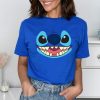 Disney Stitch Smiling Lilo & Stitch Big Face Stitch T-Shirt