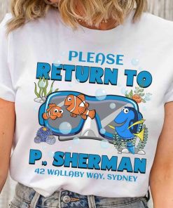 Funny Please Return To P.sherman Wallaby 42 Sydney T-Shirt