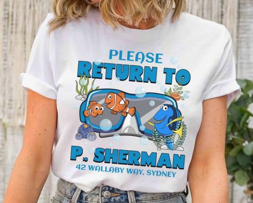 Funny Please Return To P.sherman Wallaby 42 Sydney T-Shirt