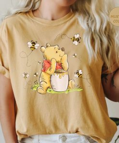 Pooh Shirt, Vintage Pooh Shirt Disney Pooh Bear Shirt Disney Trip