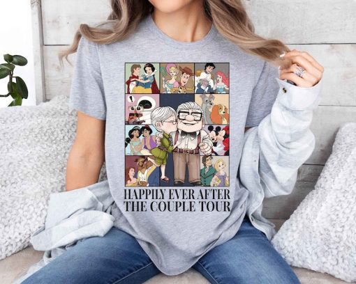 Happily Ever After Couple Tour Shirt, Anniversary Shirt