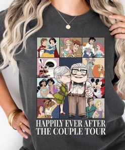 Happily Ever After Couple Tour Shirt, Anniversary Shirt