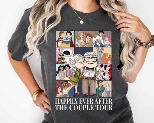 Happily Ever After Couple Tour Shirt, Anniversary Shirt