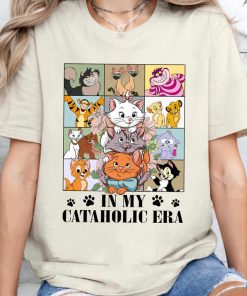 Disney In my Cataholic Era Shirt, Disney Cats Shirt