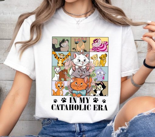 Disney In my Cataholic Era Shirt, Disney Cats Shirt