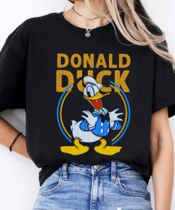 Donald Duck Cute Face Disney Duck Happy Vintage Shirt