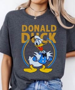 Donald Duck Cute Face Disney Duck Happy Vintage Shirt