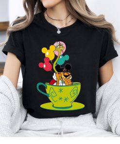 Prince John And Sir Hiss Mickey Balloons Tea Cup Shirt