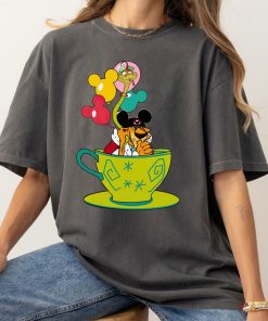 Prince John And Sir Hiss Mickey Balloons Tea Cup Shirt