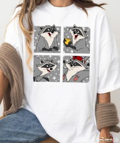 Disney Pocahontas Cute Meeko Portrait Boxes Shirt, Disney Meeko Shirt