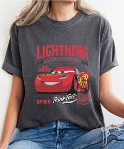 Comfort Colors®Retro Lightning Mcqueen Shirt, Rusteze cars Shirt