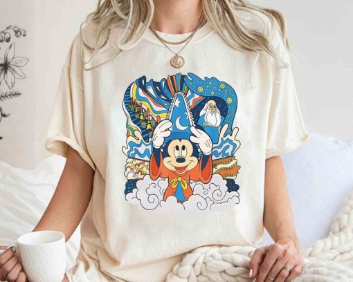 Disney Fantasia Mickey Mouse Sorcerer’s Apprentice Shirt