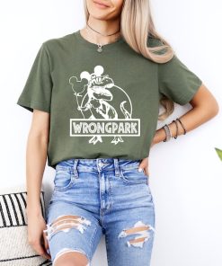 Wrong Park Shirt, Disney Dinosaur Sweatshirt, Disney Cartoon T-Shirt