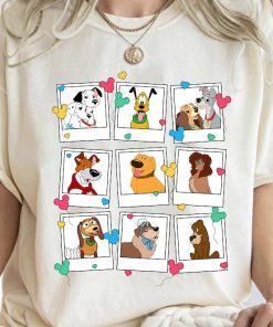 Disney Dogs Mickey Balloon Shirt, Dog Lovers T-Shirt, Dug, Pluto, Nana