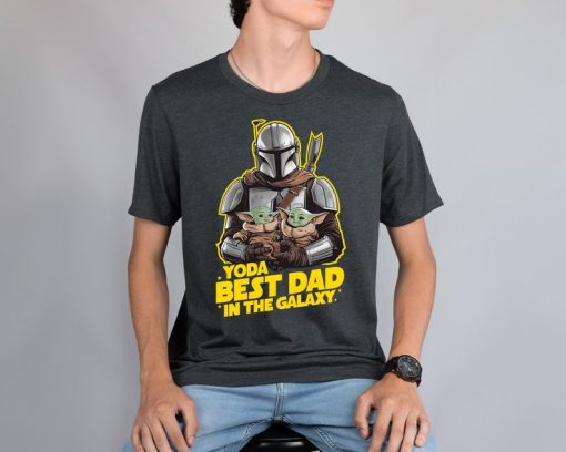 Yoda Best Dad In The Galaxy T-Shirt, Galaxy's Best Dad Shirt