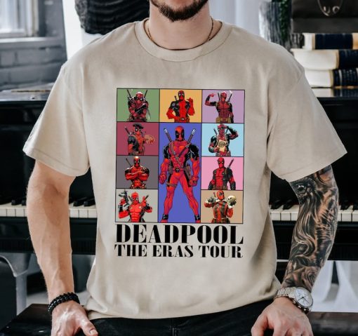 Marvel Deadpool Eras Tour Shirt, Deadpool 3 Logo Come Together Shirt