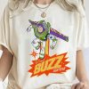 Disney Pixar Toy Story Buzz Lightyear Vintage Poster Shirt